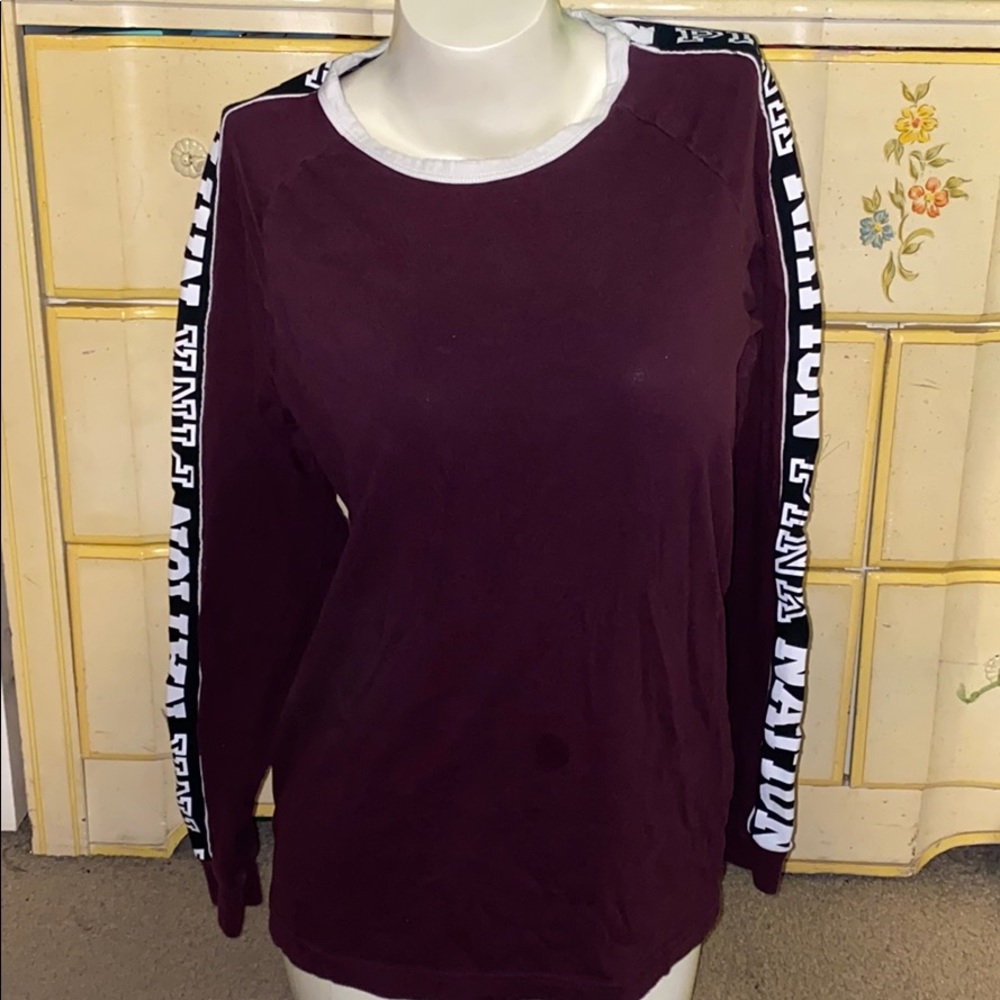 PINK long sleeved tee